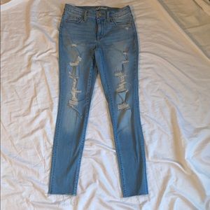 universal thread (target) ripped skinny jeans
